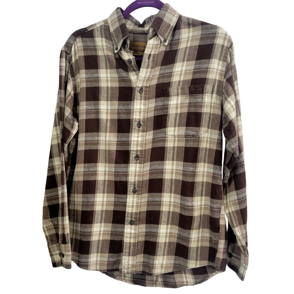 St. John's Bay Flannel Winter Long Sleeve Shirt Size S